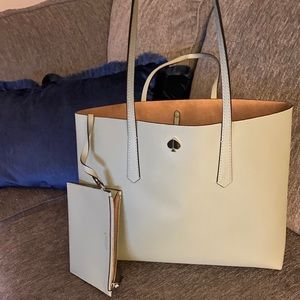 Kate Spade Molly Tote. Color-pistachio